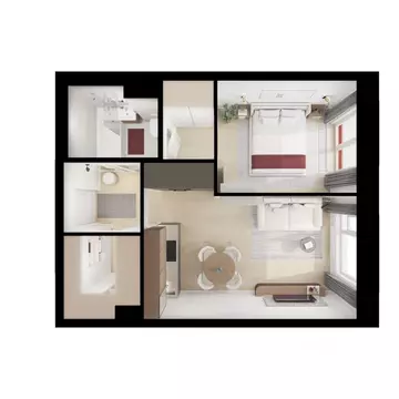 1-к кв. Москва Кавказский Бульвар 51 жилой комплекс, к3.6 (37.2 м)