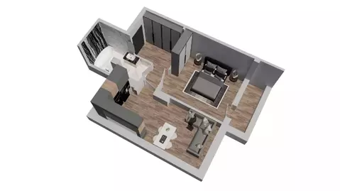 1-к кв. Ростовская область, Батайск ул. Ушинского, 27Ак1 (41.3 м)