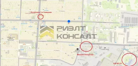 Участок в Омская область, Омск ул. 7-я Северная, 220 (5.01 сот.)