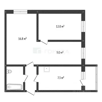 3-к кв. Алтайский край, Барнаул Северо-Западная ул., 27 (55.0 м)