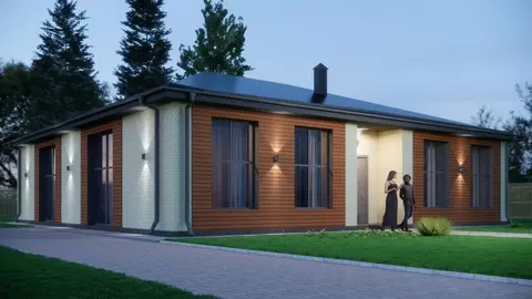 Дом в Ленинградская область, Тосненский район, Федоровское городское ...