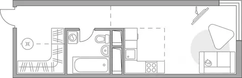 Студия Московская область, Красногорск Опалиха мкр, Аникеевский жилой ...