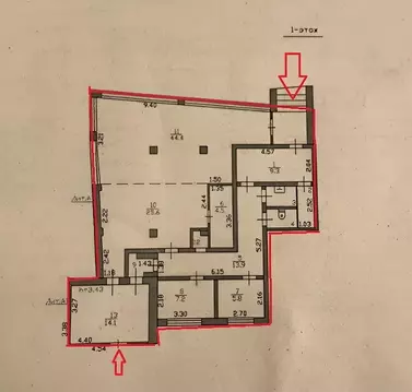 Торговая площадь в Ленинградская область, Тосно г. Тосненский район, ...