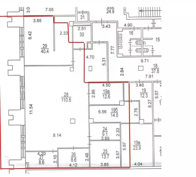 Офис в Москва Ленинградский просп., 37К9 (262 м)