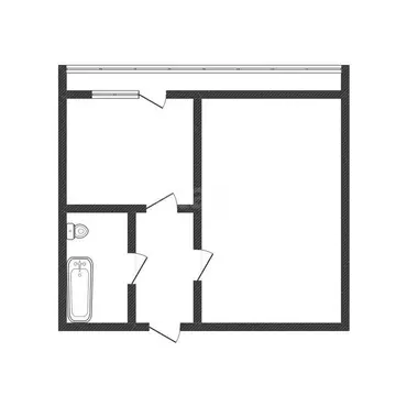 1-комнатная квартира: Арсеньев, улица Островского, 15 (32.9 м)