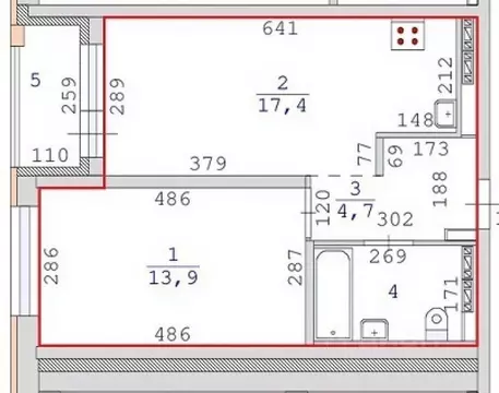 1-к кв. Свердловская область, Екатеринбург ул. Николая Кичигина, 7/3 ...