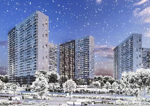 2-к кв. Московская область, Люберцы ул. Рождественская, 12 (59.5 м)