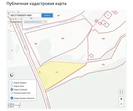 Участок в Тверская область, Ржевский муниципальный округ, д. ...