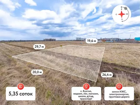 Участок в Тюменская область, Нижнетавдинский муниципальный округ, с. ...