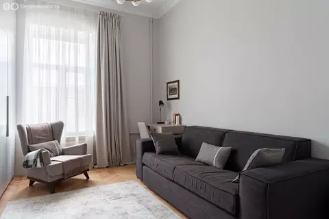 2-комнатная квартира: Санкт-Петербург, улица Маяковского, 11 (45.1 м)