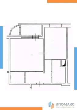 Квартира, 1 комната, 45 м