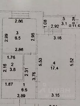 1-к кв. Башкортостан, Стерлитамак Крымская ул., 12 (37.8 м)