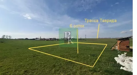 Участок в Крым, Симферопольский район, с. Мирное ул. Алиме Абденановой ...