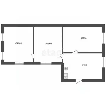 Дом в Тюменская область, Тюмень ул. Гастелло (57 м)