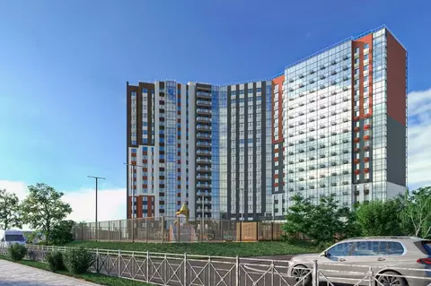 Студия Санкт-Петербург пос. Шушары, Пушкинская ул., 20к2 (25.09 м)