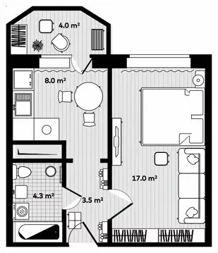 1-к кв. Приморский край, Надеждинский район, пос. Тавричанка ул. Лазо, ...