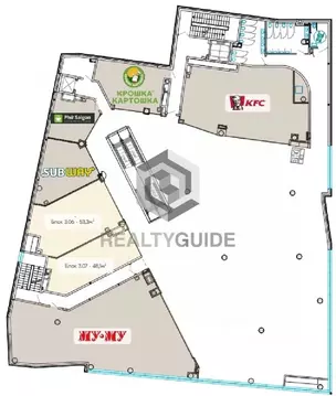 Торговая площадь в Москва Большая Семеновская ул., 20 (48 м)