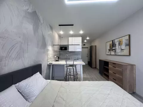 Студия Краснодарский край, Сочи Бытха мкр, ул. Ясногорская, 16/2к1 ...