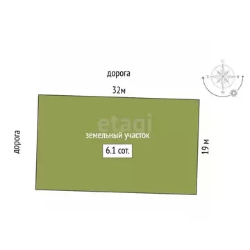 Участок в Татарстан, Тукаевский район, Малошильнинское с/пос, с. ...