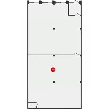 Офис в Новосибирская область, Новосибирск Первомайская ул., 43 (275 м)