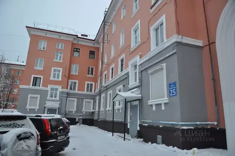 2-к кв. Мурманская область, Мурманск ул. Карла Либкнехта, 25 (60.2 м)