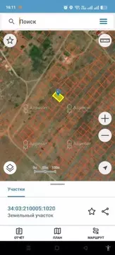 Участок в Волгоградская область, Волгоград Поселок Водный тер., ул. ...