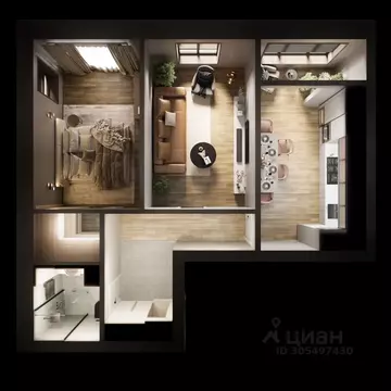 2-к кв. Дагестан, Дербент Маяк жилой комплекс (65.5 м)