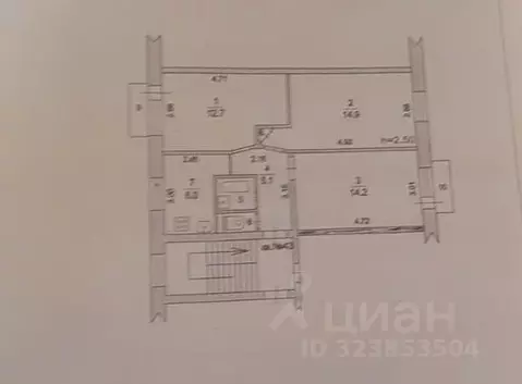 3-к кв. Московская область, Щелково ул. Беляева, 13 (56.8 м)