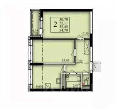 2-к кв. Башкортостан, Уфа Затон-Восточный жилрайон, Паруса жилой ...