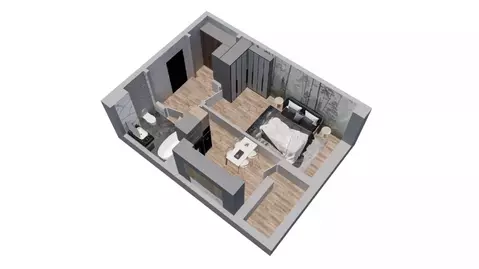 1-к кв. Ростовская область, Батайск ул. Булгакова, 11 (36.31 м)