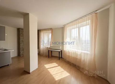 1-к кв. Нижегородская область, Нижний Новгород ул. Сергея Акимова, 25А ...