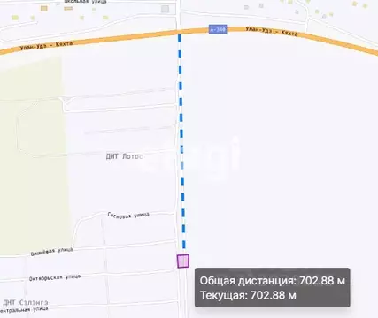 Участок в Бурятия, Иволгинский район, Нижнеиволгинское с/пос, Сэлэнгэ ...