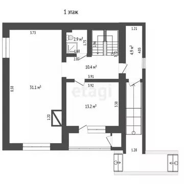 Дом в Марий Эл, Йошкар-Ола ул. Караваева, 16 (195 м)