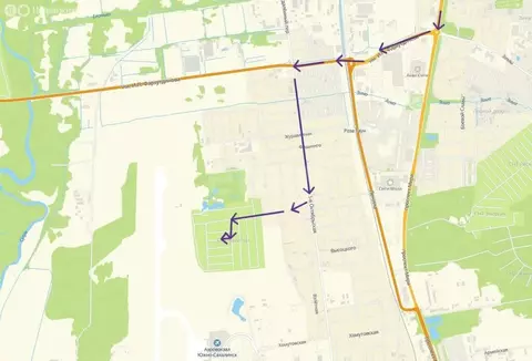 Участок в Южно-Сахалинск, Техническая улица (5.8 м)