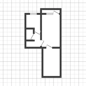 2-комнатная квартира: Абакан, улица Кирова, 97 (42.9 м)