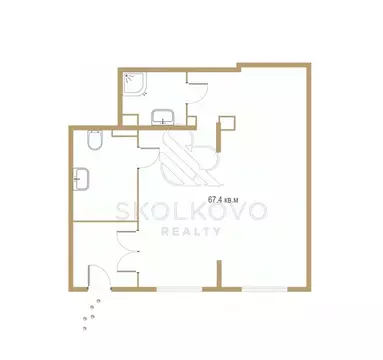 Помещение свободного назначения в Москва ул. Братьев Бромлей, 5к2 (67 ...