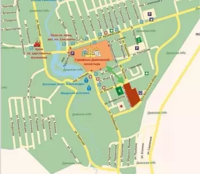 Участок в Нижегородская область, с. Дивеево ул. Пролетарская (301.42 ...