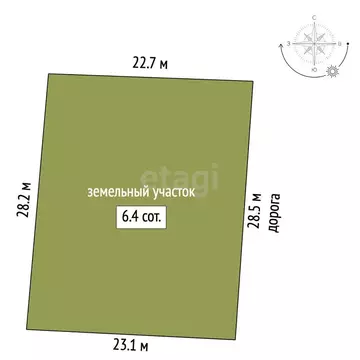 Дом в Омск, территория СОСН Тепличный-3, 17-я аллея (25 м)
