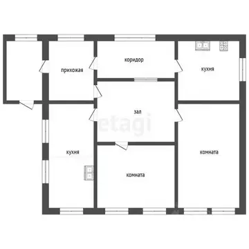 Дом в Мордовия, Кадошкинский район, с. Адашево ул. Крупской, 64 (120 ...