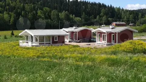 Дом в Карелия, Сортавальский муниципальный округ, пос. Вуорио 79 (55 ...