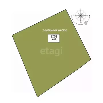 Участок в Свердловская область, Нижний Тагил муниципальный округ, пос. ...