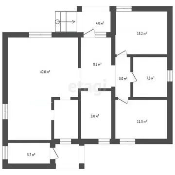 Дом в Крым, Симферопольский район, Мирновское с/пос, Дзержинец садовое ...