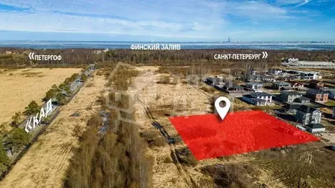 Участок в Санкт-Петербург, Санкт-Петербург, Петергоф ...