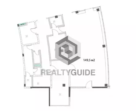 Помещение свободного назначения в Москва Долгопрудненское ш., 3 (150 ...