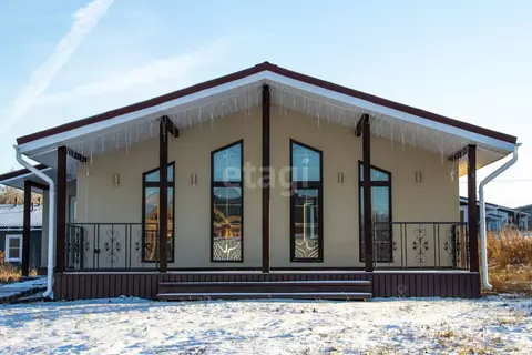 Дом в Новосибирская область, Новосибирский район, Каменский сельсовет, ...