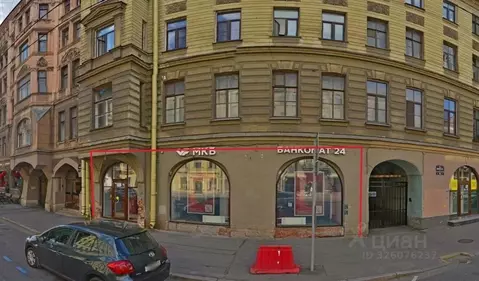 Помещение свободного назначения в Санкт-Петербург 9-я Васильевского ...