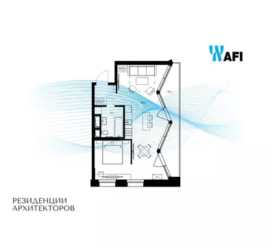 2-к кв. Москва Большая Почтовая ул., 24 (58.4 м)