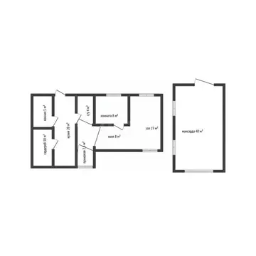 Дом в Адыгея, Майкопский район, Тимирязевское с/пос, пос. Цветочный ...