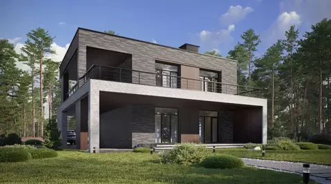 Дом в Московская область, Волоколамский муниципальный округ, Зиккурат ...