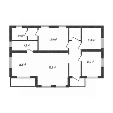 Дом в Брянская область, Брянский район, Отрадненское с/пос, с. ...